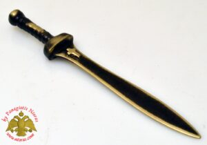 Archangel Michael Mantamados Hand Made Spear 18x3cm