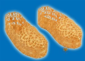 Τάμα Παπουτσάκι Επίχρυσο Σχέδιο Α