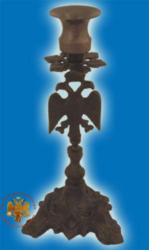 Altar Holy Table Candle Stand Eagle Design Antique