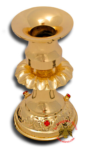 Candle Stand design A Gold Plated