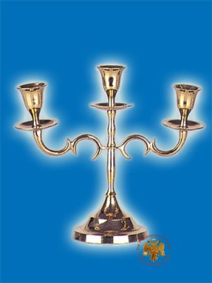 Traditional Three Case Candle Stand