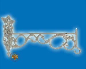 Bracket For Oil Candle Nickel Plated 40cm
