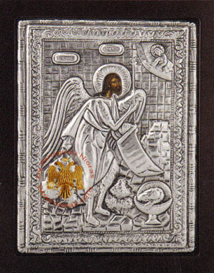 Saint John the Baptist Aluminium Icon