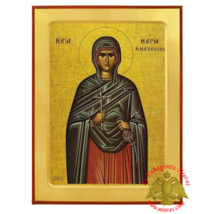 Saint Maria Magdalene Byzantine Wooden Icon