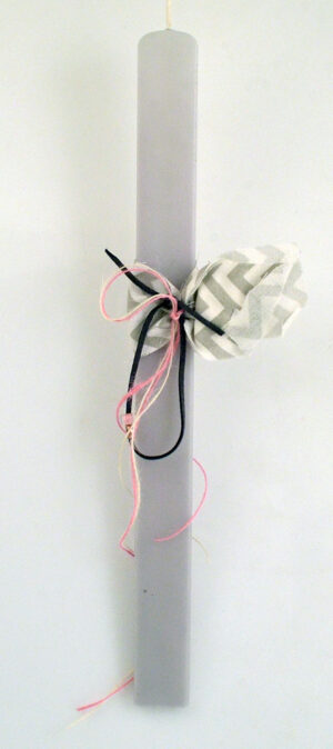 Πασχαλινή Λαμπάδα με Βραχιολάκι 40εκ.