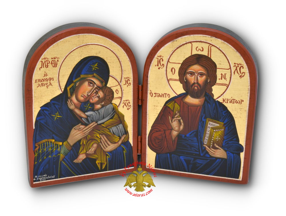 DSC_0244-HandPainted-Diptych-Panagia-Xristos-Nioras