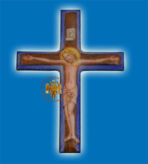 Σταυρός Σμάλτινος Μικρός