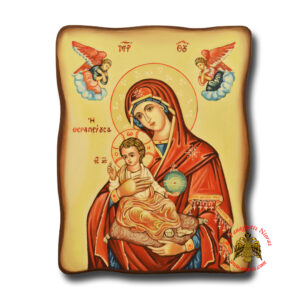 Hagiography Byzantine Hand Painted Icon Holy Virgin Mary Theotokos Healing <b> Special Order Request </b>