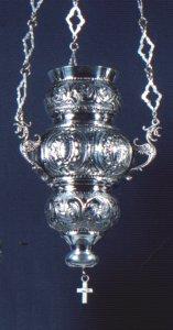 Kerkiraiko Style No.1 Silver 950 Hanging Oil Candle