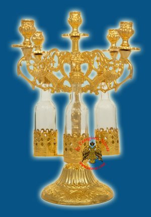 Κηροπήγιο Αρτοκλασίας Πεντάκερο 30cm