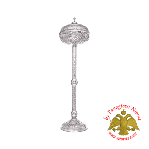 Αντιδωροθήκη με Βάση B Nickel 35x122cm