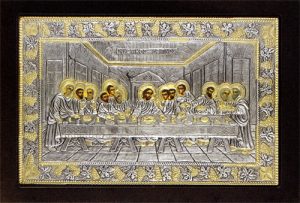 Last Supper Aluminium Icon 19 x 24