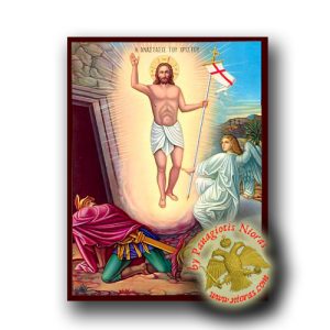 Christ Descent into Hell - Neoclassical Wooden Icon