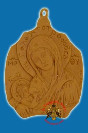 Εικόνα απο μελισσοκέρι Παναγία Γαλακτοτροφούσα