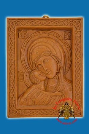 Εικόνα απο μελισσοκέρι Παναγία