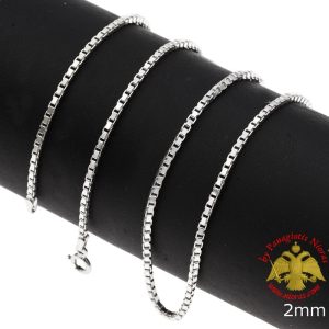 Αλυσίδα Ασημένια 925 Βενετσιάνα 2mm - 40cm