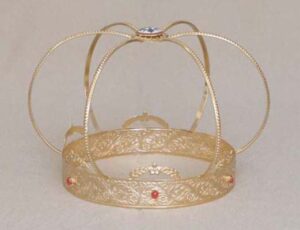 Orthodox Wedding Byzantine Crowns SET of 2