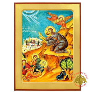 Christ's Agony in the Garden Wooden Icon