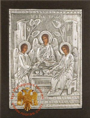 Hospitality of Abraham Aluminium Icon 19 x 24