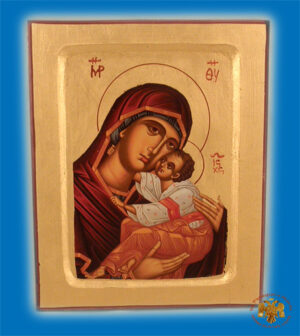 Panagia Glikofilousa with Frame Design B