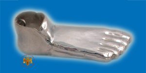 Tamata Ex Voto Milagros Votive Right Foot Special Order Silver 925