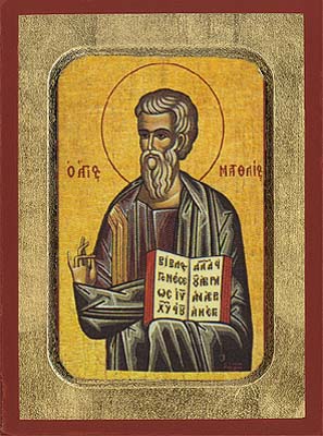 Matthew the Apostle and Evangelist