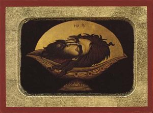 The head of St.John the Baptist