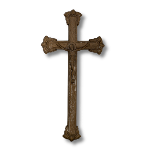 Cemetery Memorial Byzantine Orthodox Aluminum 33 Χ 16 cm