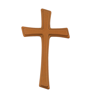 Cemetery Memorial Byzantine Orthodox Aluminum 15 x 9 cm