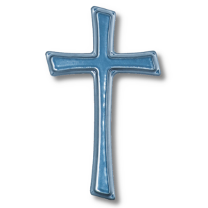 Cemetery Memorial Byzantine Orthodox Aluminum 15 x 9 cm