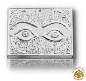 Tamata Ex Voto Milagros Aluminium  Votive Tama Double Eyes