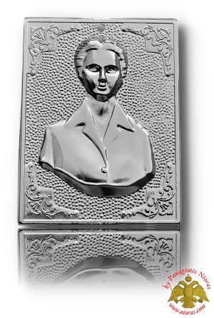 Tamata Ex Voto Milagros Aluminium Votive Tama with design Woman Head