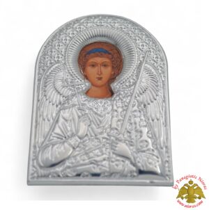 Μαγνητική Εικόνα Αρχάγγελος Μιχαήλ Επάργυρο Πλαίσιο 45x55mm