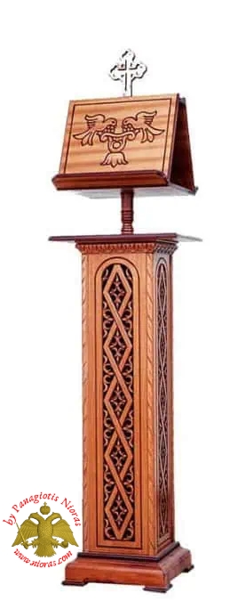 Ψαλτήρι Χειροποίητο Τετράγωνο Α' με Σκάλισμα Στρογγυλό Σταυρό (Copy)